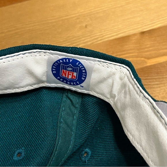 Vintage Y2K American Needle Eagles Hat Acrylic Wool Snapback - Picture 7 of 8